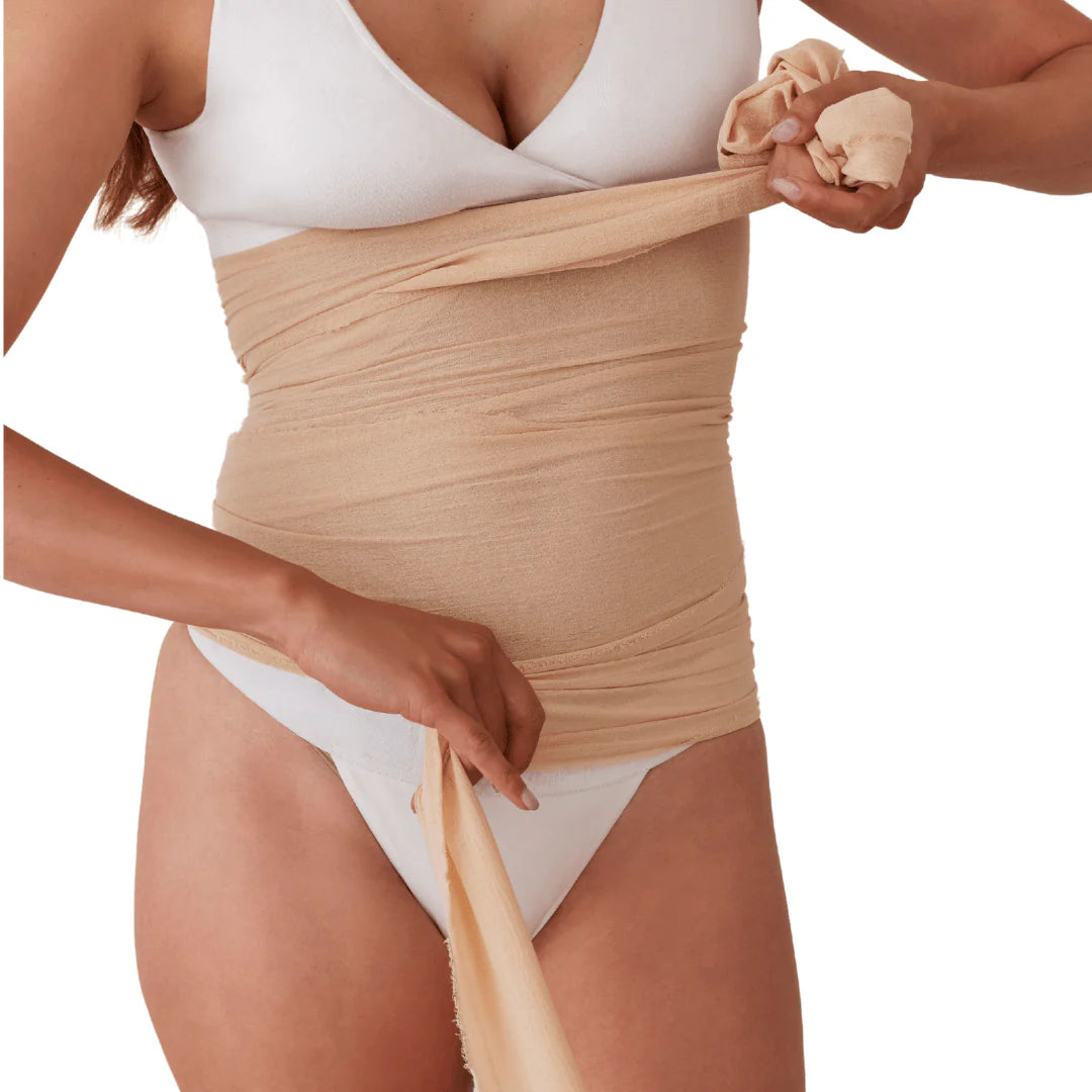 Belly Besties Postpartum Belly Wrap Kit | C-Section Safe | Sizes 0–20+
