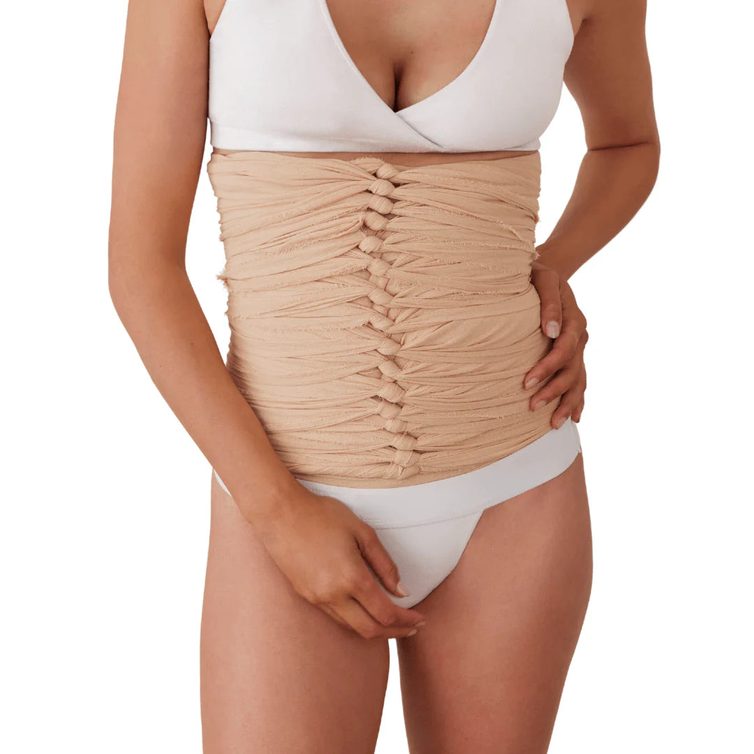 Belly Besties Postpartum Belly Wrap Kit | C-Section Safe | Sizes 0–20+